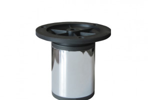 Опора d-50мм, h- 80-100мм, хром   5979