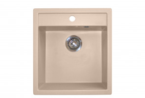 Мойка КВАДРАТ Сахара  455*505*190мм.   GRANIT