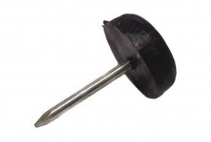 Подпятник с гвоздиком Черный