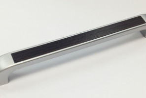 Ручка - скоба S 146 128 St светлый/кромка-венге матовый (ТЗ) (150 шт)