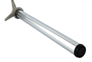 Опора стола  710х60мм  Хром