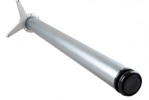 Опора стола  820х60мм  Хром матовый