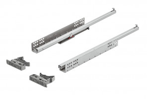 Направляющие скрытого монтажа, частич. выдв. 550мм с доводчиком   433.06.489/433.07.255