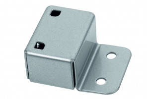 9206256 АДАПТЕР ПРОДОЛЬНОГО РЕЛИНГА КОРОБА INNOTECH ATIRA, СЕРЫЙ   (10 шт.)