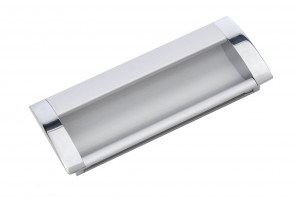 RS056CP/SC.2/96 Хром полированный/Сатиновый хром Ручка