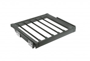 Вешалка для брюк с доводчиком, полного выдв., графит   WG-WSPOD90-60