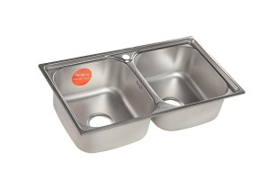 Мойка двухчашевая Premial PL 7542 E, 750*420*180/0,8мм   МАТОВАЯ