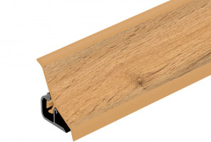 Thermoplast 120 - Плинтус - 2052        Дуб Вотан 18*18*3000 (MRK 120-1387)