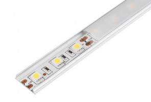 Профиль алюм.для светодиодн.лент Гибкий, 15*6мм, L-2м с матовым экраном, загл. и крепежом LR57-FM/SP259