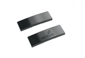 9091821 Заглушка для петли Sensys, черный обсидиан, с логотипом