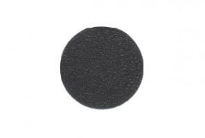 Заглушка самокл. d=20мм Черный шагрень 20.327 (28шт/лист)