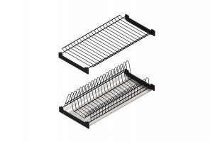 Посудосушитель LOFT 900мм, Черный