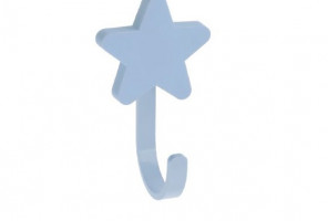 Крючок мебельный звезда, синий WM-STAR-NB