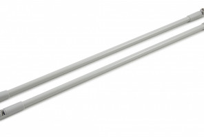 Продольный рейлинг для ящиков СТАРТ Серый SBR08/GR/500