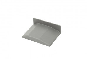 Крышка для подвески каркаса 807, Серая (пласт),  Левая L, CAMAR   807.00.60.00.SX