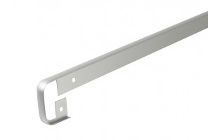 ПЛАНКА AL-38 R-9мм щелевая/стыковочная    Серебро