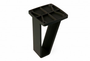 Нерегулируемая опора Х 040130 черный матовый 9005 (ТЗ)