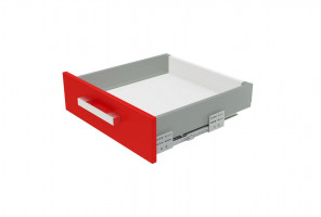 Ящик СТАРТ с ПРЯМЫМИ боковинами Серый SB18GR.1/450, выс. стенки 86мм