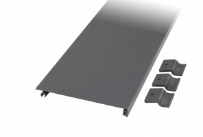 Передняя стенка для СТАРТ внутреннего SBW08/GRPH/1200 универсальная Графит