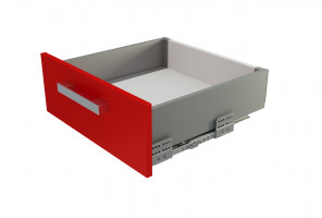 Ящик СТАРТ с ПРЯМЫМИ боковинами Серый SB19GR.1/500, выс. стенки 118мм