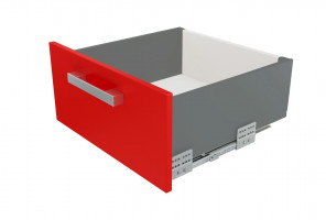 Ящик СТАРТ с ПРЯМЫМИ боковинами Графит SB20GRPH.1/350, выс. стенки 167мм