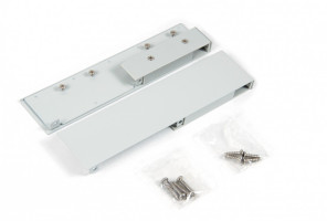 Держатель передней стенки СТАРТ высокого внутреннего с прямыми боковинами SBH64/GR Серый