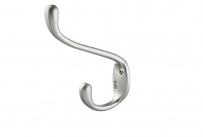 Крючок мебельный MALAGA A0, хром матовый, большой   WA-MALAG-A0-05