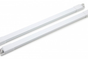 Продольный прямоугольный рейлинг для ящиков СТАРТ Белый SBR09/W/350