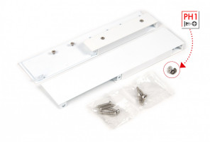 Держатель передней стенки высокого внутреннего СТАРТ с традиционными боковинами SBH44/W  БЕЛЫЙ БОЯРД