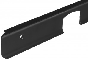 ПЛАНКА AL-38 R-9мм соединит/угловая универс. ЧЕРНЫЙ