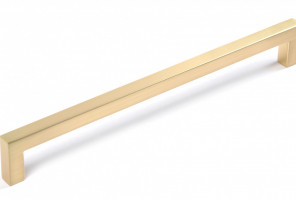 RS043MBSG.4/160 Матовое брашированное сатиновое золото Ручка QUADRA