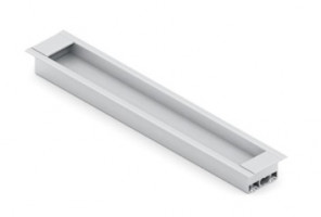 АРИСТО Ручка врезная NOVA, 200мм, серебро   NA0204