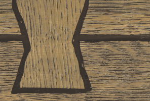 Столешница EGGER H195 ST10 R 3 Дуб Касл 4100-600-38мм