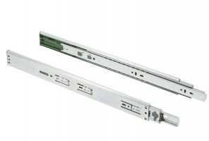 Направляющие шариковые Push to open C ДОВОДЧИКОМ PK-L-P2O-H45-350