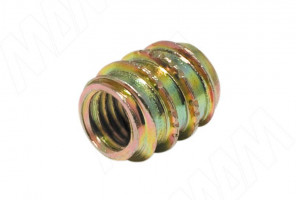 Футорка металлическая D12, М8 Х 15   BU15