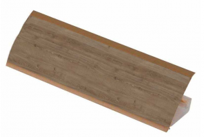 EGGER Плинтус H3133 ST12 Дуб Давос трюфель 4100х25х25