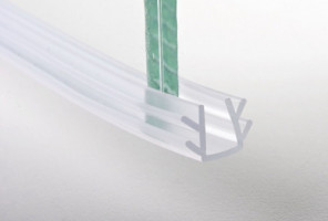 АРИСТО Уплотнитель П-образный, 4 мм, с шипами, прозрачный (100м)