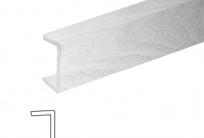 Конечный элемент цоколя 100мм, Дуб Дымчатый