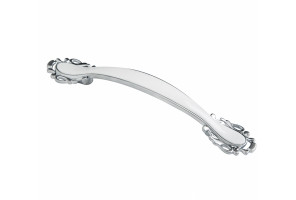 Ручка-скоба, 128мм, матовый хром, RS-107-128 SC,   KERRON