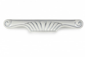 RS508W/S.1/128 Белый с серебряной патиной Ручка FLORENCE  la Famiglia