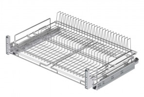 Cargo 800мм Посудосушитель Starax (760-780х520х185) хром   S-2033-C