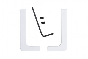 Заглушки откр. для горизонт. профиля GOLA BALANCE " L" Белый   RZ051.01W   БОЯРД