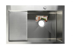 Мойка AFLORN правая R (780х510х230мм, толщ.3мм) Сталь шлифованная