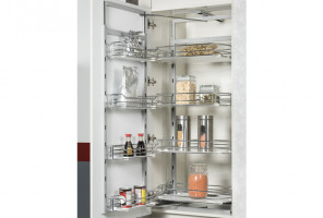 Пенал Summer Starax 6-ти.ярусная, шир. 600 (530х510х1700-1850) хром  S-1248-С