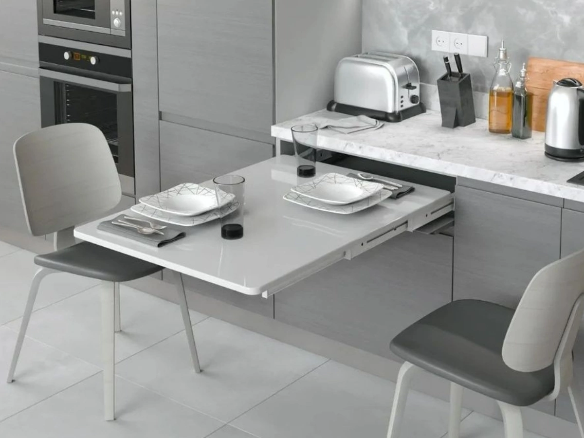 Механизм Starax  для встраиваемой столешницы (564*500*100) белый   S-2140-W