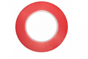 Скотч двухсторонний 15мм*0,2мм*50м, прозрачный, полиэстер