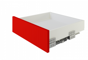 Ящик СТАРТ PUSH с ПРЯМЫМИ боковинами Белый SB28W.1/450, выс. стенки 86мм