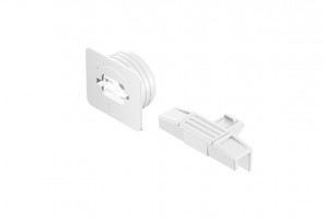 9257735 ФИКСАТОР ПЕРЕДНЕЙ ПАНЕЛИ ВНУТРЕННЕГО ЯЩИКА AVANTECH YOU,H101,БЕЛЫЙ