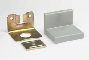 Samet Уголок для шкафов "тип L", серый, 199095B (400)