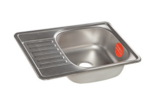 Мойка Premial PL 6642-D, (660x420х180мм, толщ.0,8мм) , ДЕКОР